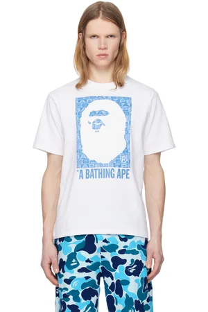 BAPE Lux Sports Pattern Box Ape Head T-shirt