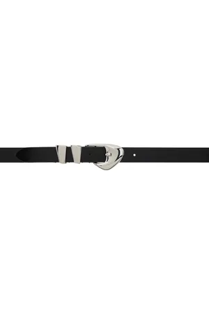 By Far Black Moore Belt