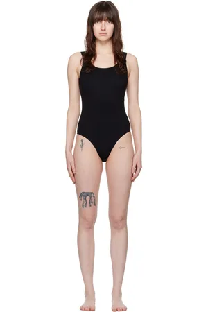 Filippa K Black Low Back Swimsuit