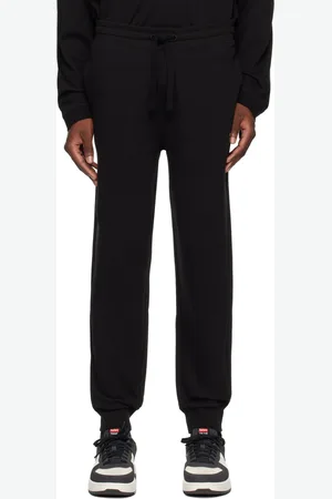 HUGO BOSS Black Bonded Sweatpants