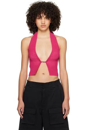 MISBHV SSENSE Exclusive Pink Fully Fashioned Tank Top