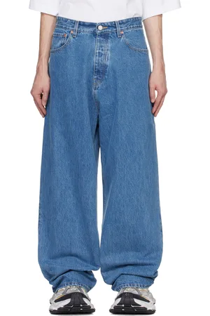 Vetements Blue Baggy Jeans