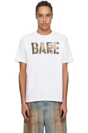 BAPE White Map Camo Stencil 