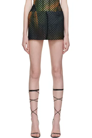 Miaou Multicolor Fig Miniskirt