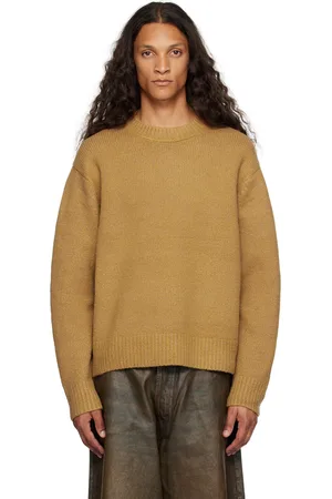 Acne Studios Tan Crewneck Sweater