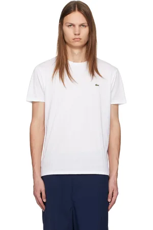 Lacoste White Crewneck T-Shirt
