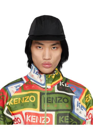 Kenzo Black Paris Jungle Cap