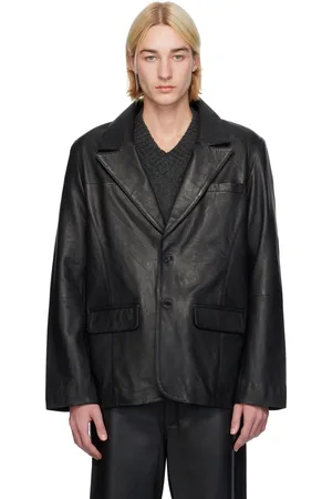 Deadwood Stanley Leather Blazer