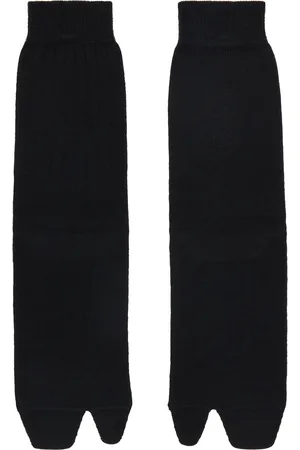 Maison Margiela Black Tabi Socks