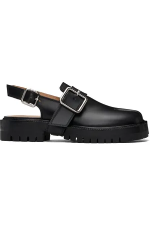 Maison Margiela Black Tabi County Loafers