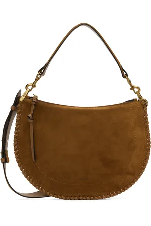 Isabel Marant Brown Oskan Soft Zipped Bag