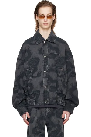 Feng Chen Wang Dragon Denim Jacket
