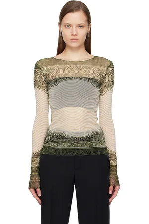 Jean Paul Gaultier Green & Off-White 