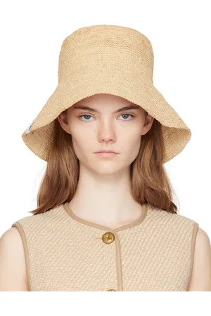 RAG&BONE Beige Jade Rollable Beach Hat