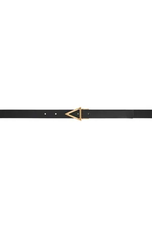 Bottega Veneta Black Triangle Belt