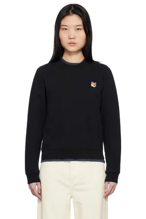 Maison Kitsuné Black Fox Head Sweatshirt