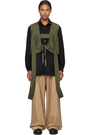 ENGINEERED GARMENTS Khaki Harness Vest