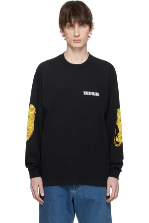 Wacko Maria Washed Crew Neck Longsleeve T-shirt