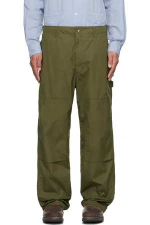 ENGINEERED GARMENTS Khaki Cloth Painter Trousers