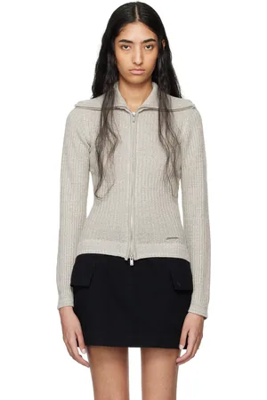Holzweiler Gray Line Cardigan