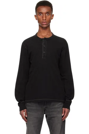Ralph Lauren Black Jersey Henley