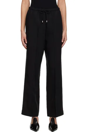 Totême Black Drawstring Lounge Pants