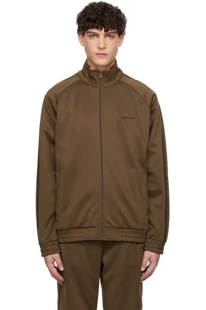 Carhartt Brown Bolan Track Jacket