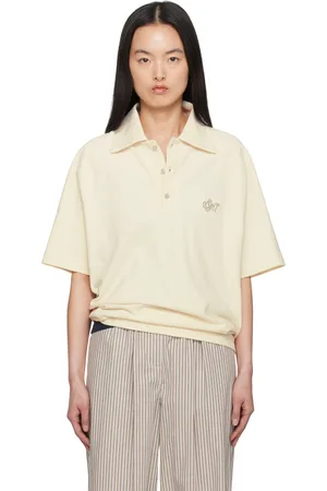 Serapis Yellow Sailor Short Sleeve Polo