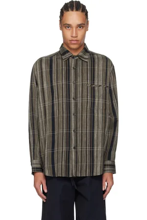 Aviva Jifei Xue Brown Easy Shirt