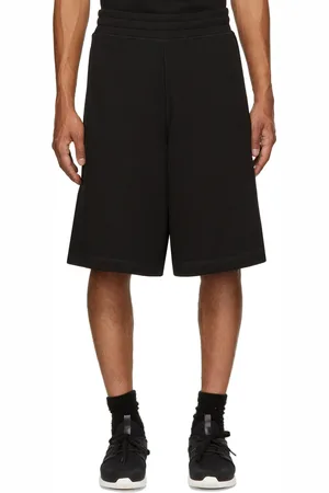 Moncler Black French Terry Shorts