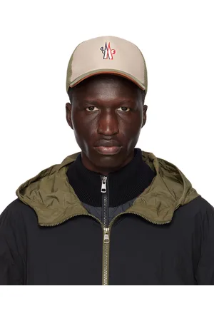 Moncler Beige & Khaki Baseball Cap