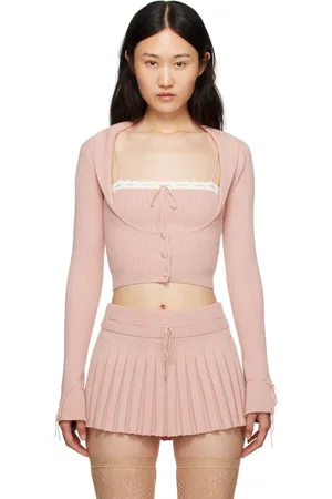 DANIELLE GUIZIO Pink Cielo Cardigan