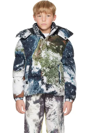 Diesel Kids Multicolor Jwrolfysfdprint Puffer Jacket