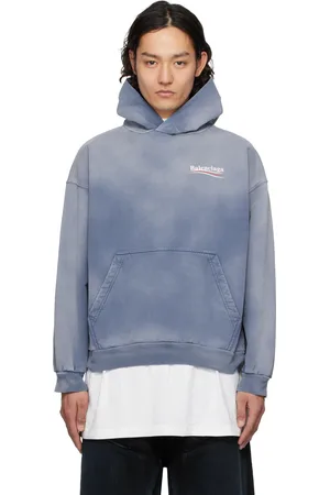 Balenciaga Blue Political Campaign Hoodie
