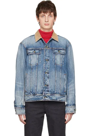 RAG&BONE Blue Eli Trucker Denim Jacket