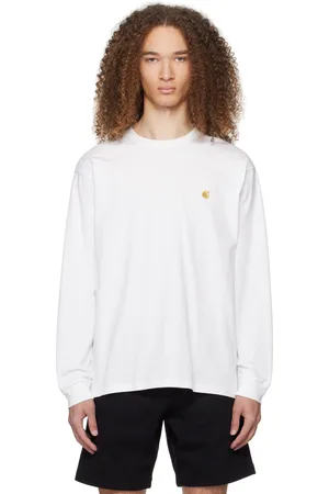 Carhartt White Chase Long Sleeve T-Shirt