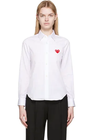 Comme des Garçons & Red Heart Patch Shirt