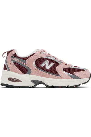 New Balance Burgundy & Pink 530 Sneakers