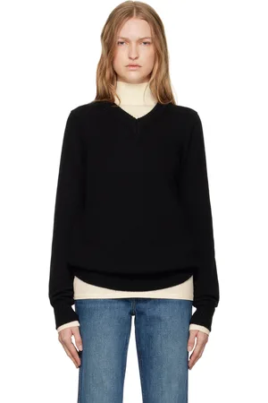 Khaite Black Inga Sweater