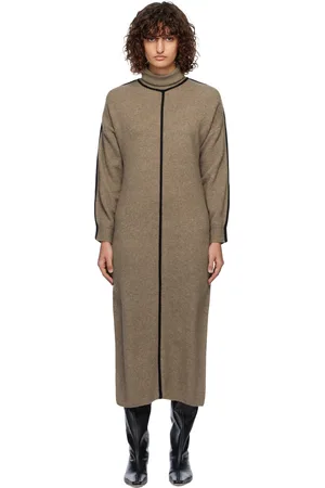 Staud Brown Apres Midi Dress
