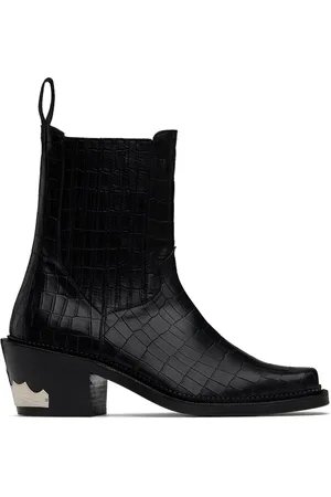 TOGA VIRILIS SSENSE Exclusive Black Chelsea Boots