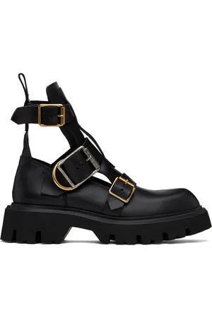 Vivienne Westwood Black Rome Commando Boots