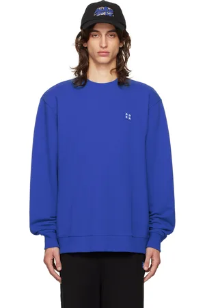 Ader Error Blue TRS Tag 01 Sweatshirt