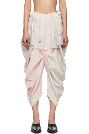 Issey Miyake Pink Bubble Dye Trousers