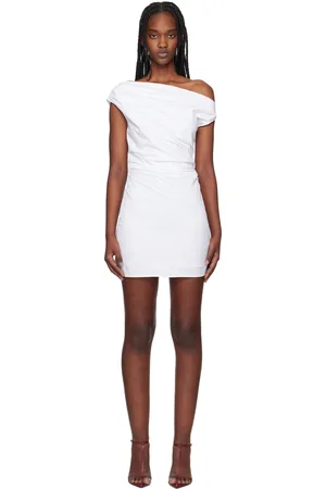 Staud White Phare Minidress