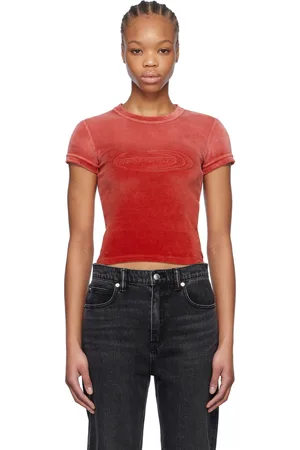Alexander Wang Red Faded Baby T-shirt