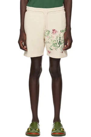 J.W.Anderson Beige Embroidered Shorts