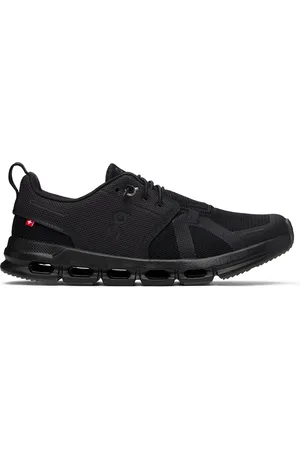 On Running Big Kids Black Cloud Sky Sneakers