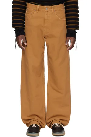 Maison Margiela Tan Canvas Trousers