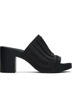 Diesel Black Sa-Pamela H Heeled Sandals